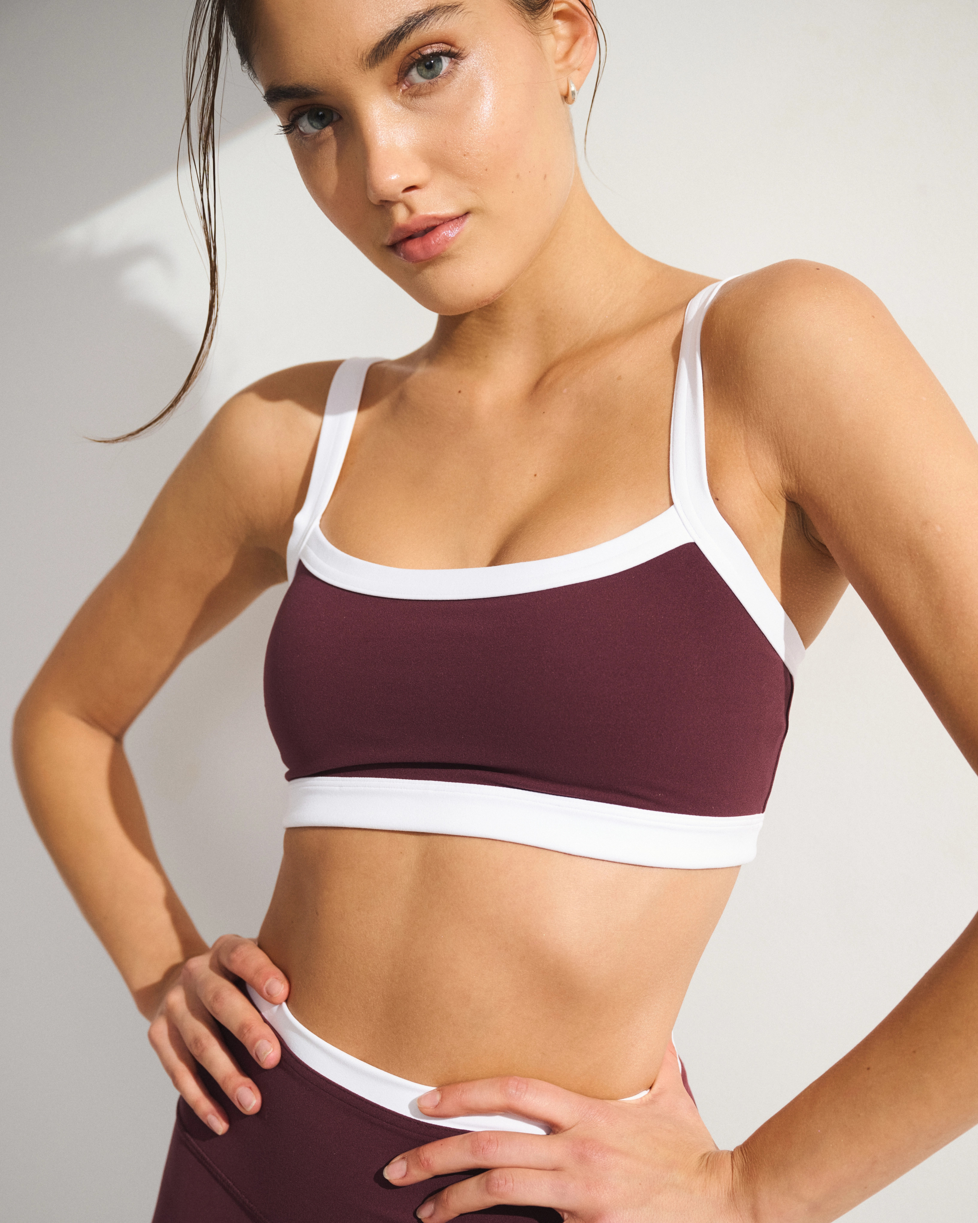 YPB studioFLEX Cami Sports Bra | Abercrombie & Fitch (US)