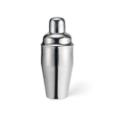 Houdini 16oz Stainless Steel Cocktail Shaker: Silver Drink Mixer, Dishwasher-Safe, 8.15" Height, 16oz Capacity | Target