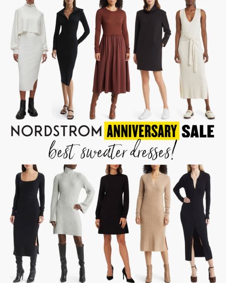 Best sweater dresses from the Nordstrom Anniversary Sale!
.
Fall outfit 

#LTKsalealert #LTKxNSale #LTKFind