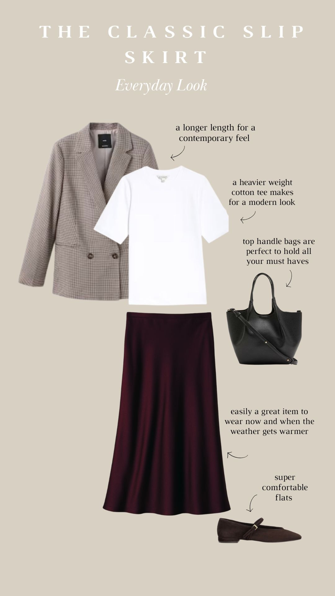 A classic slip skirt, that is perfect for everyday! Can be worn now and even in the Spring months!  

 #LTKuk #LTKwinter #LTKeurope