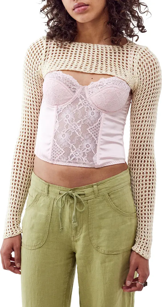 BDG Urban Outfitters Lattic Shrug | Nordstrom | Nordstrom