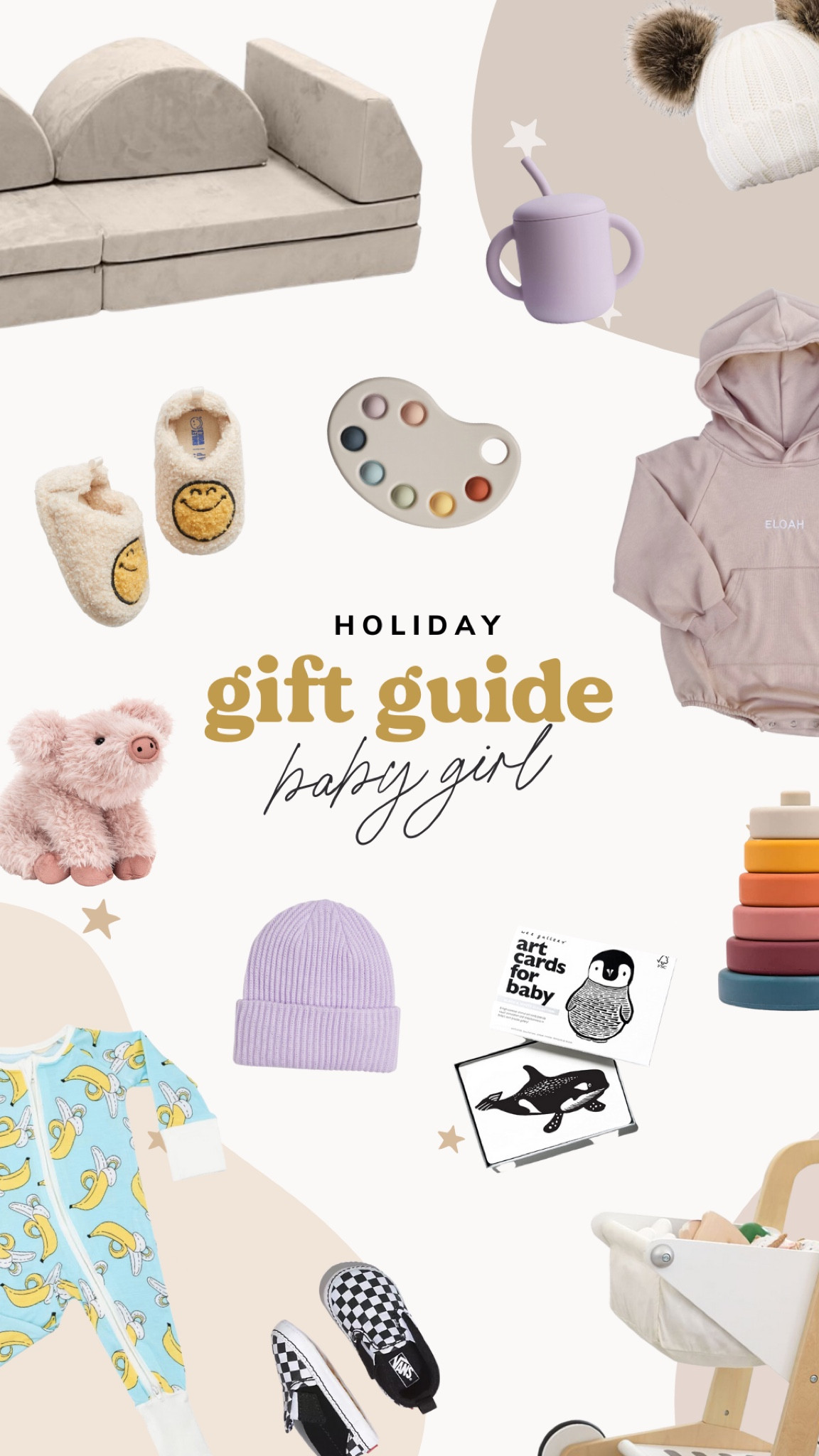 Baby girl gift guide 🙃🙂

Baby girl gift ideas | baby gift guide | last minute baby gifts | Amazon gift guide | Amazon baby outfit | Amazon baby girl outfit | Amazon baby gifts | Amazon gift guides | Amazon kids | baby girl style | baby girl outfit | baby girl shoes | baby shoes | baby girl shower gift | baby shower gifts | artist baby teether | personalized baby clothes | personalized baby gifts | baby’s first Christmas | baby toys | baby vans | baby AF1s | baby play mat | best baby pajamas | Amazon baby pajamas | Amazon baby stocking stuffers | baby stocking stuffers 

#LTKbaby #LTKbump #LTKGiftGuide