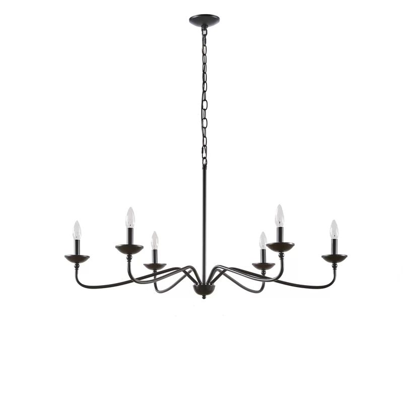 Ralls 6 - Light Candle Style Classic Chandelier | Wayfair North America