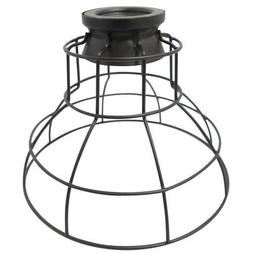 Portfolio Ravensport 6.75-in H 8.5-in W French Bronze Wire Cage Pendant Light Shade | Lowe's