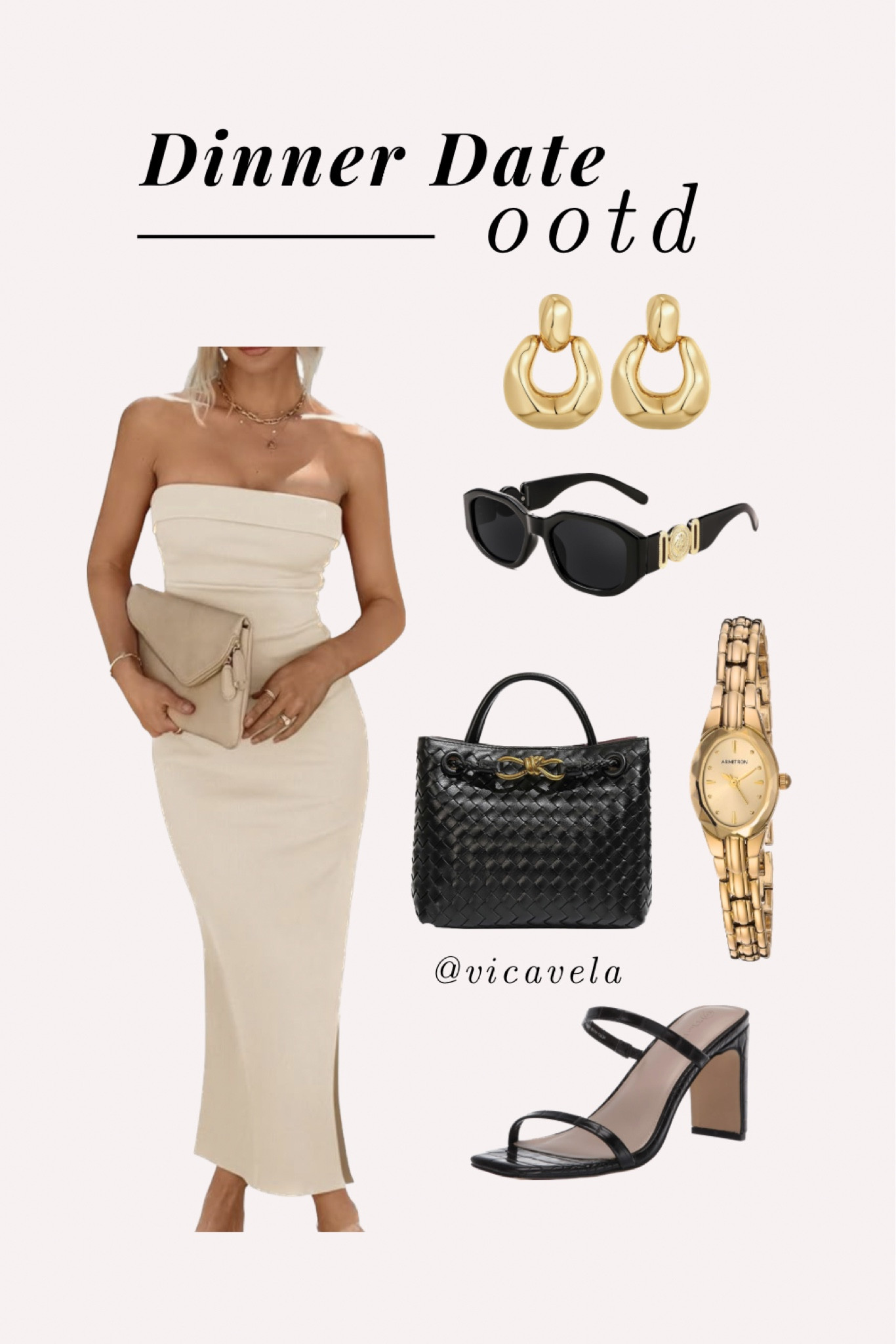 Love an all neutral look 🤍 | vacation outfit, resort wear, date night outfit, dinner outfit, dinner date, dress, spring outfit, long dress, classy dress, amazon outfit, black heels, affordable outfit

#LTKstyletip #LTKSeasonal #LTKfindsunder50
