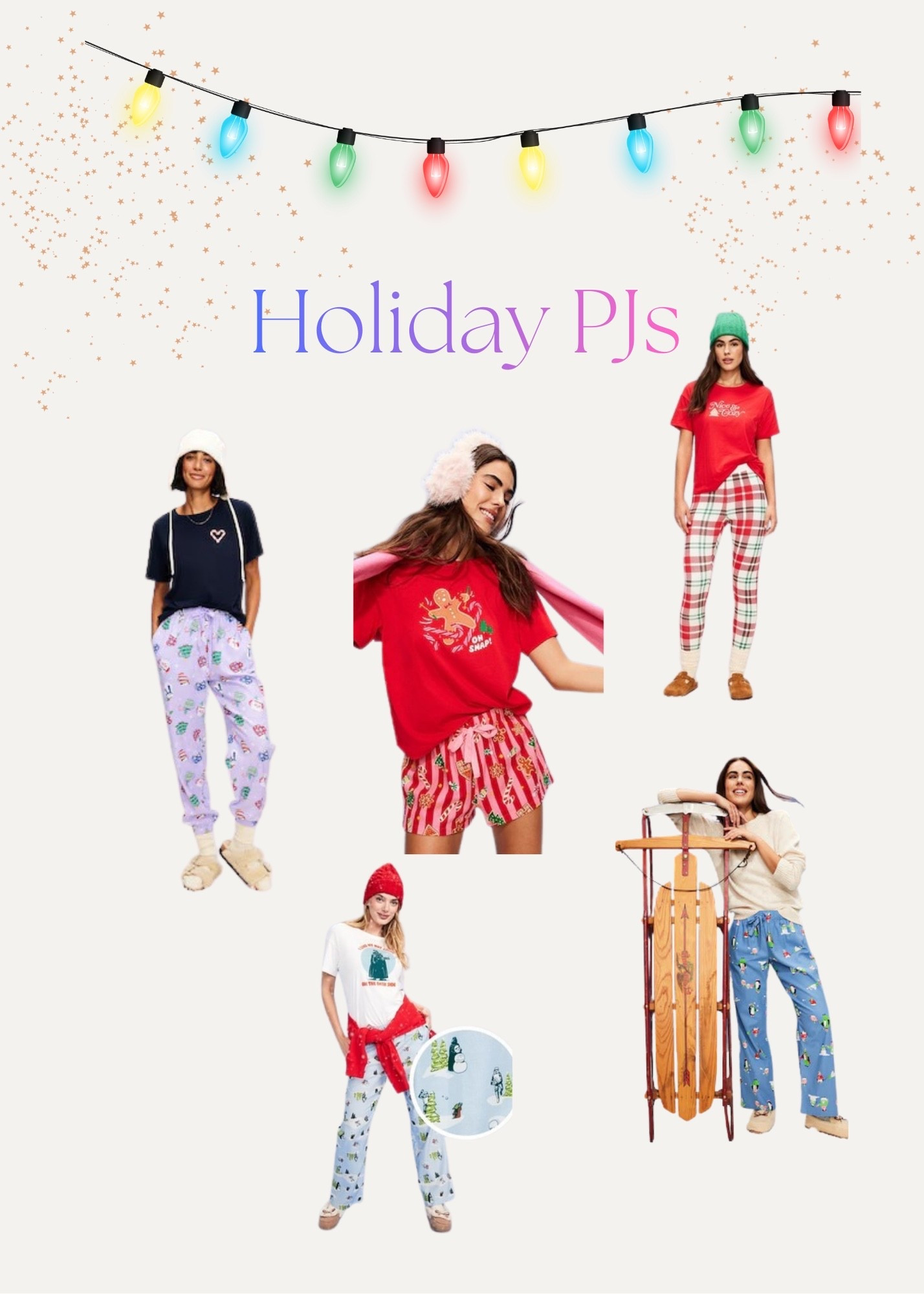 Matching holidaypj sets 

#LTKGiftGuide #LTKHoliday #LTKCyberWeek