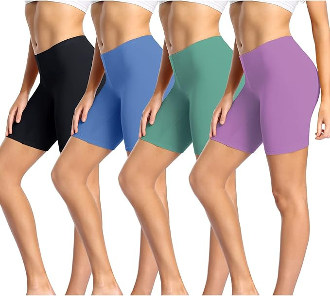 wirarpa Women's Cotton Boy Shorts Underwear Anti Chafing Soft Biker Short Plus Boy Shorts Panties... | Amazon (US)