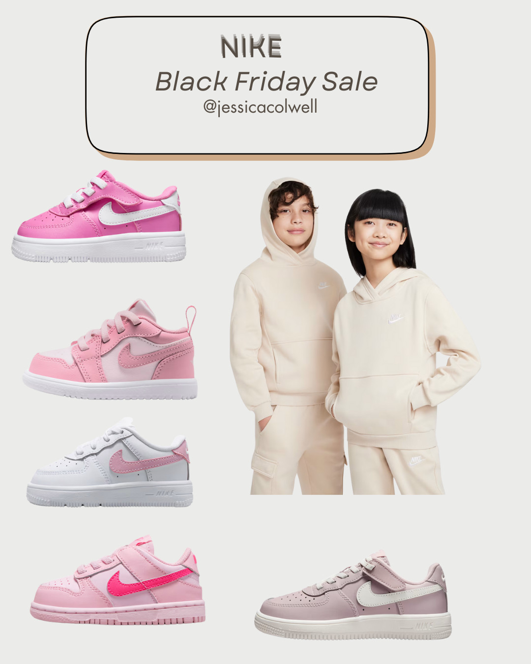 Toddler + big kids sneakers, sweat sets, and outerwear up to 50% off!
Linking all the best deals before sizes sell out.
#KidsNike #NikeSale #BlackFridayDeals #ToddlerStyle #KidsFashion 

 

#LTKCyberWeek #LTKGiftGuide #LTKKids