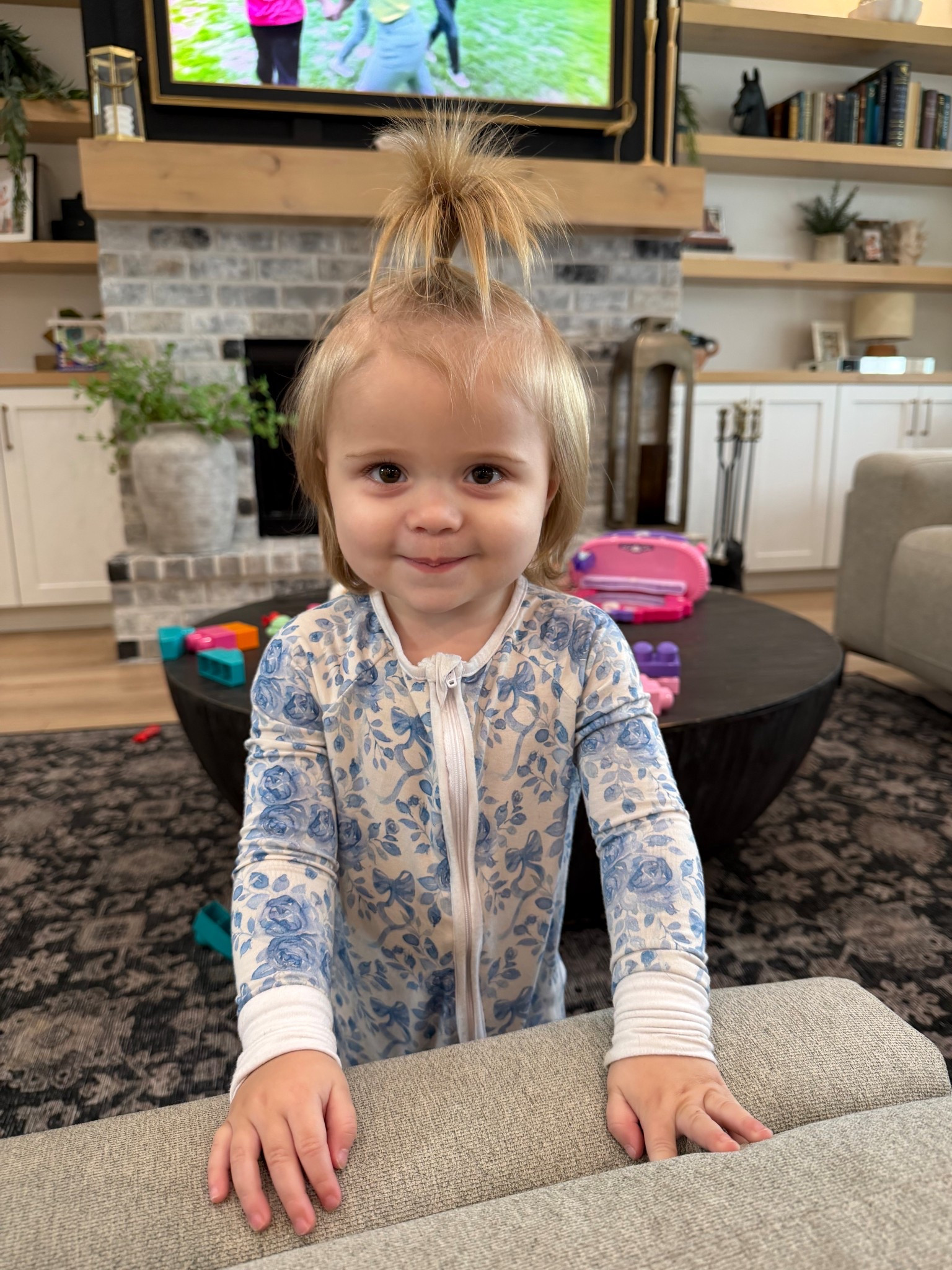 We love our Caden Lane Jammie’s! I size up so she can wear them longer so this is 18-24. 

#LTKBaby #LTKKids