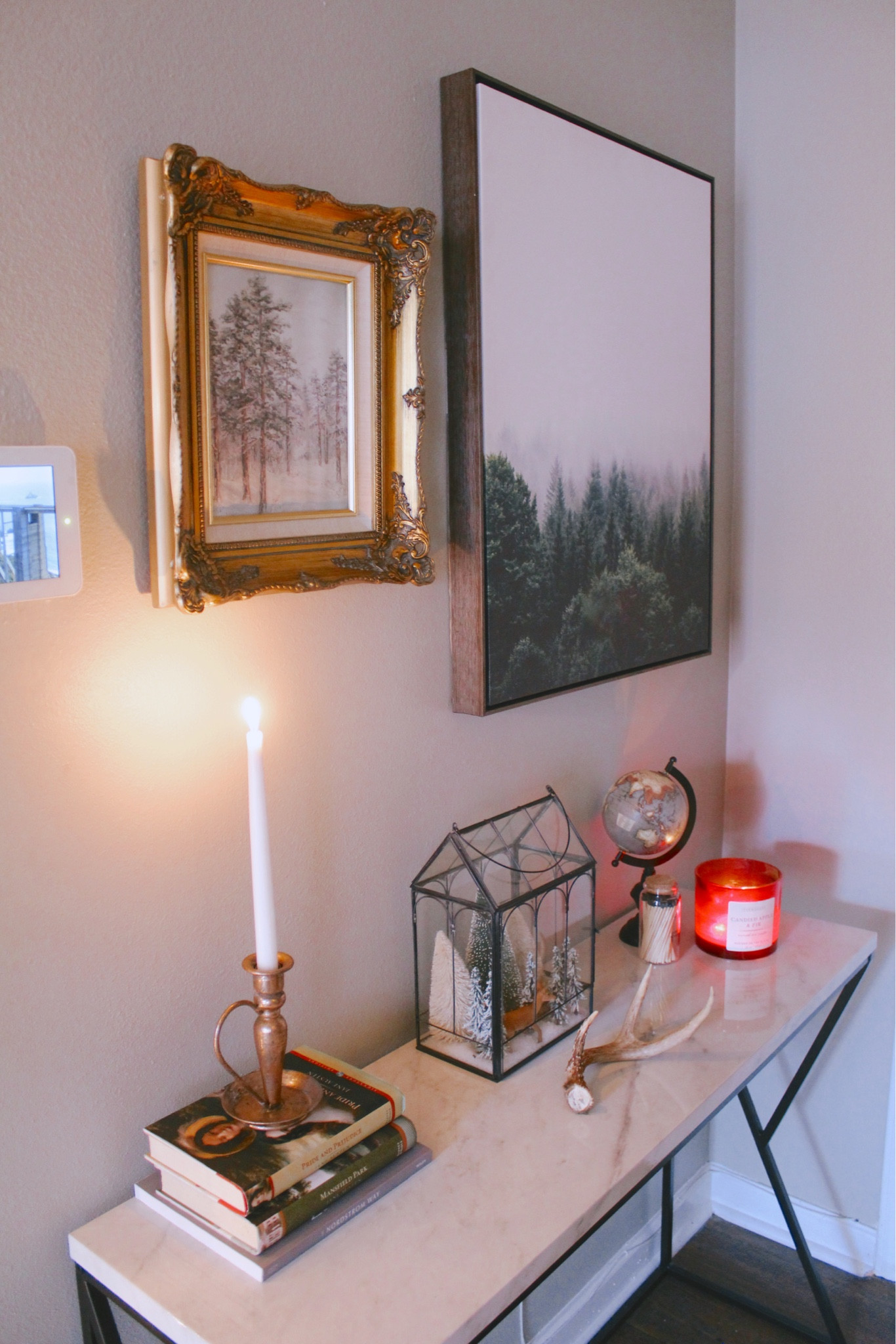 Entryway decor for Christmas! 

#LTKSeasonal #LTKhome #LTKHoliday