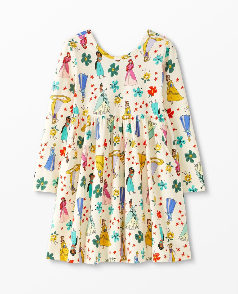 Disney Princess Print Super Soft Skater Dress | Hanna Andersson