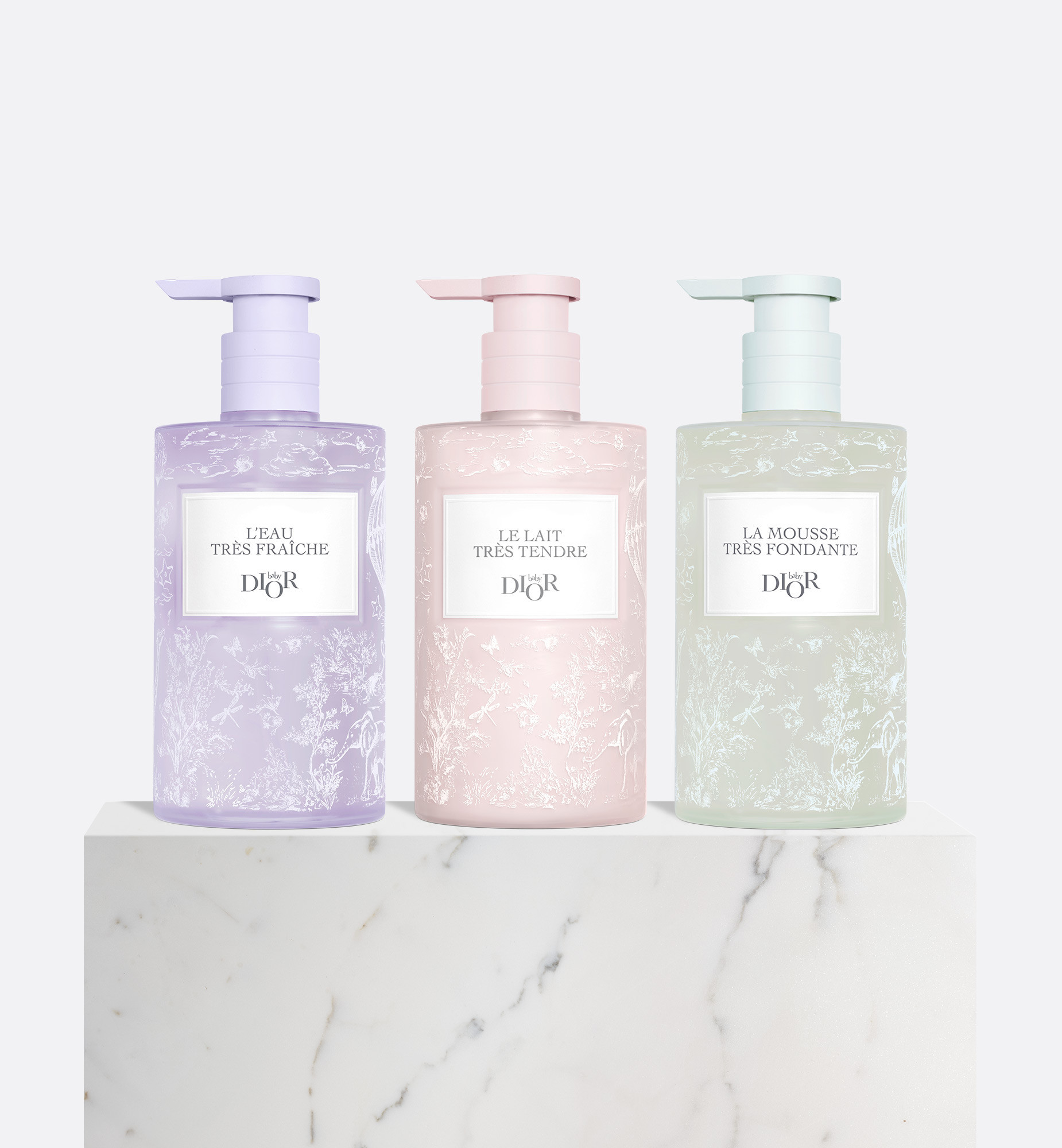 Baby Dior Skincare Routine Gift Set-Baby Dior La Mousse Très Fondante, L'Eau Très Fraîche & Le Lait Très Tendre Hydrating Milk | Dior Beauty (US)