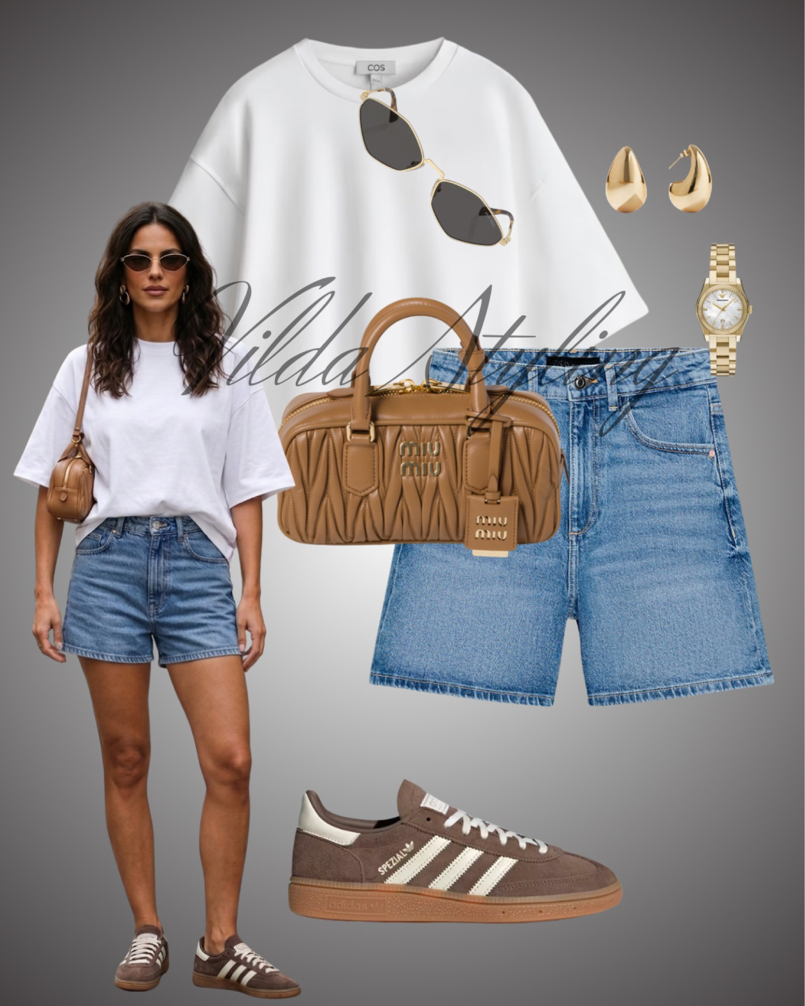 Effortless summer uniform ☀️
White tee + denim shorts + neutral accessories = always a yes.
Simple, timeless, and easy to style 🤍 #summeroutfit #casualstyle #denimshorts #minimalstyle #outfitinspo #streetstyle #neutraloutfit #everydaylook 

#LTKsummer #LTKstyletip #LTKspring