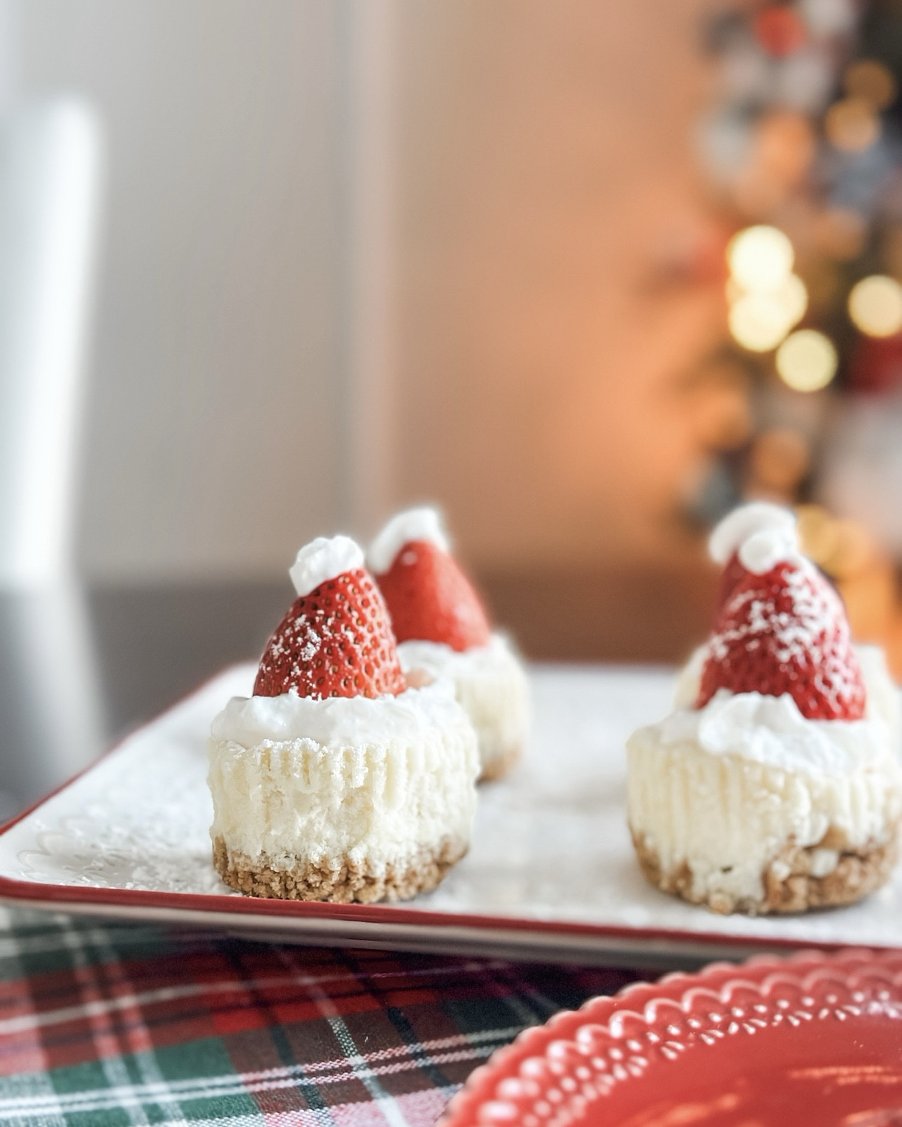 Resharing this sweet little treat I made last year as the cutest idea for your holiday dessert table 🎅🏻💕 Mini Santa Cheesecakes are fun to make, even cuter to serve, and always a hit.

#LTKHoliday #LTKHome #LTKfoodie