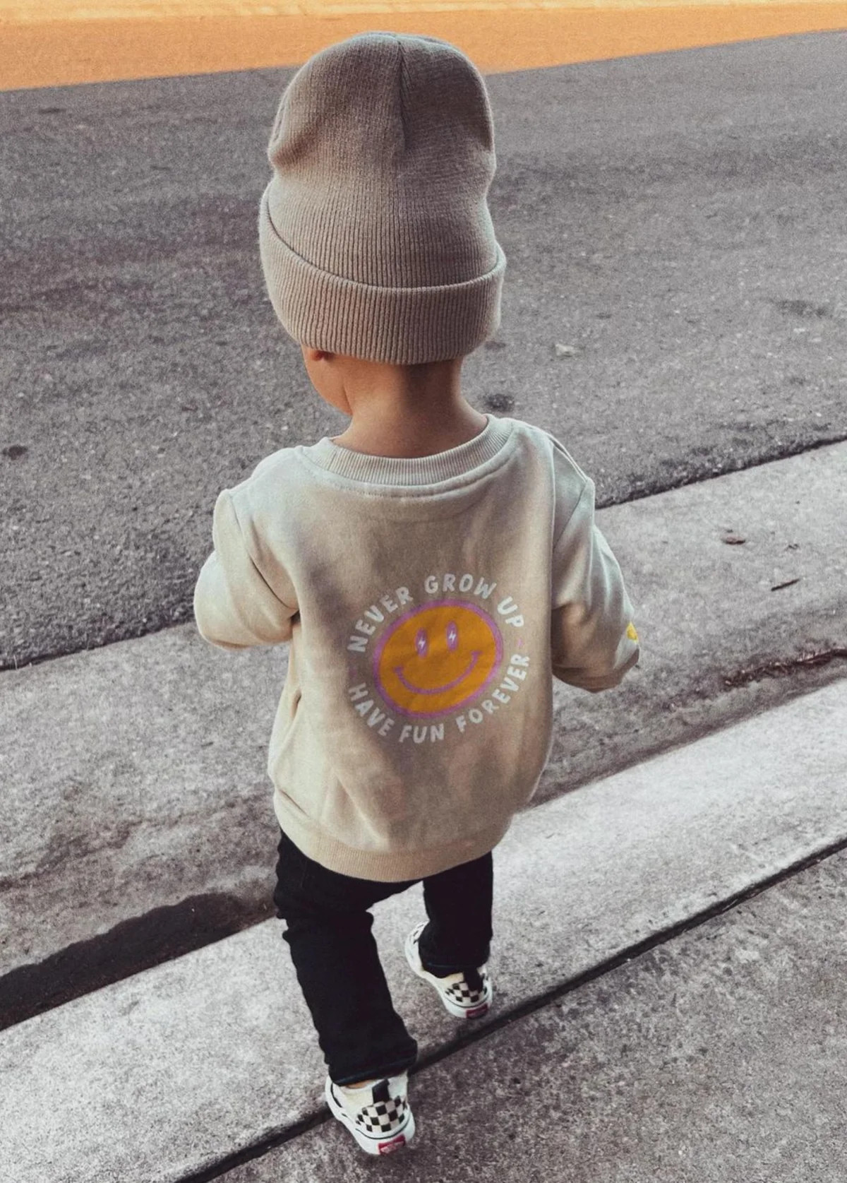 Never Grow Up Crewneck | Little Trouble