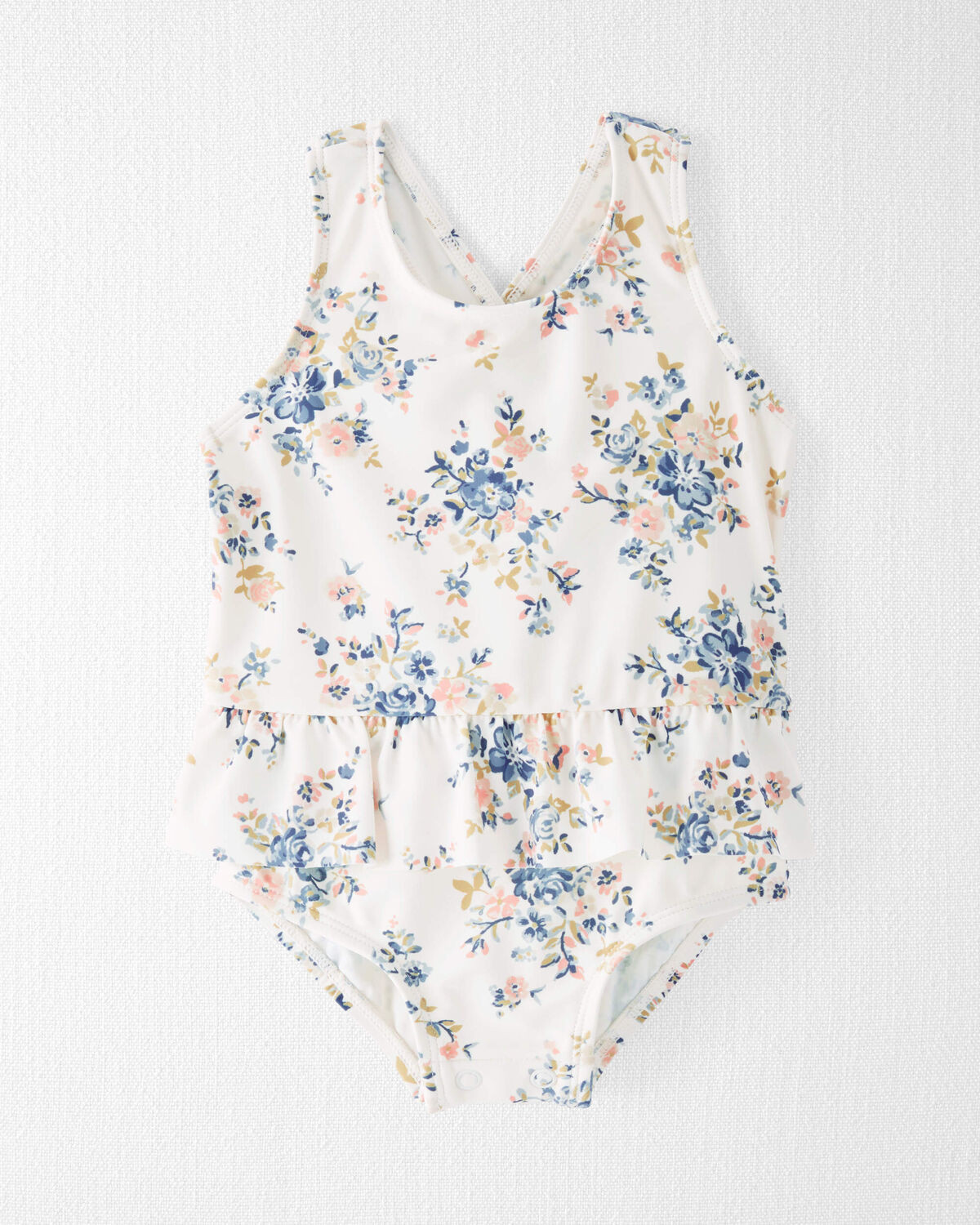 Baby Recycled Ruffle Swimsuit - Little Planet | Carter's | Carter's Inc