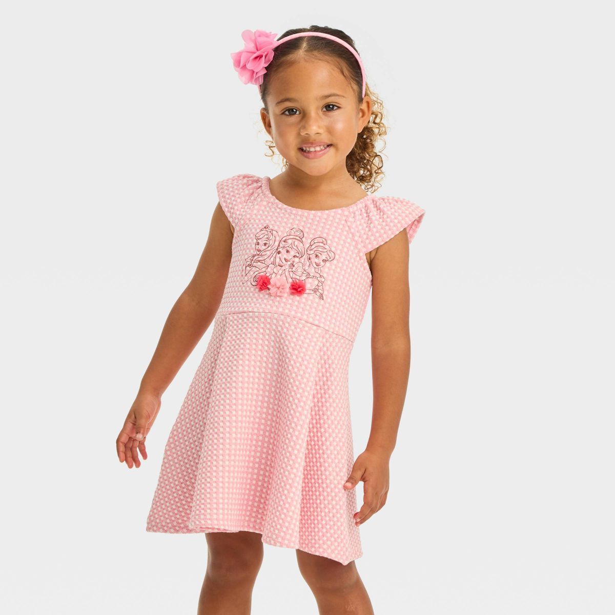Toddler Girls' Disney Princess A-Line Dress - Pink | Target