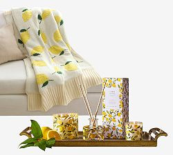 Limoncello Knit Throw | Pottery Barn (US)
