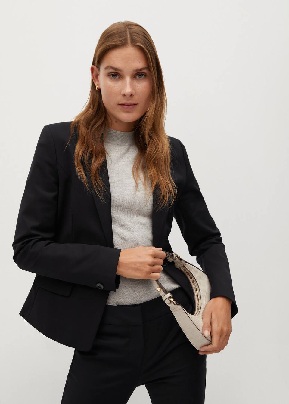 Structured suit blazer | MANGO (UK)