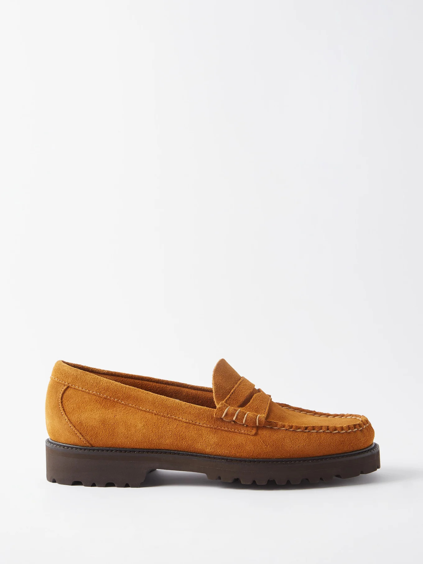 Weejuns 90s Larson suede penny loafers | Matches (EU)