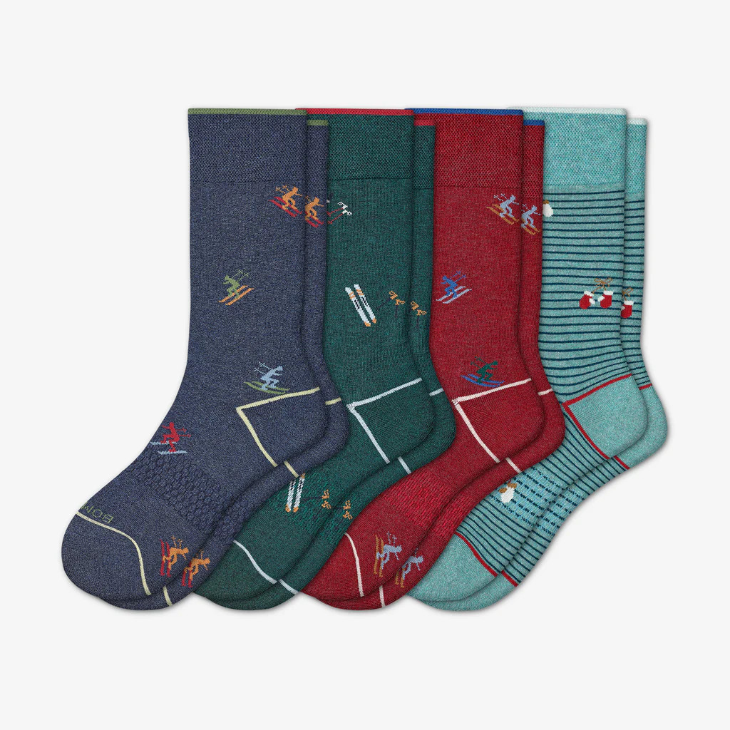 Men's Chalet Calf Sock 4-Pack | Bombas