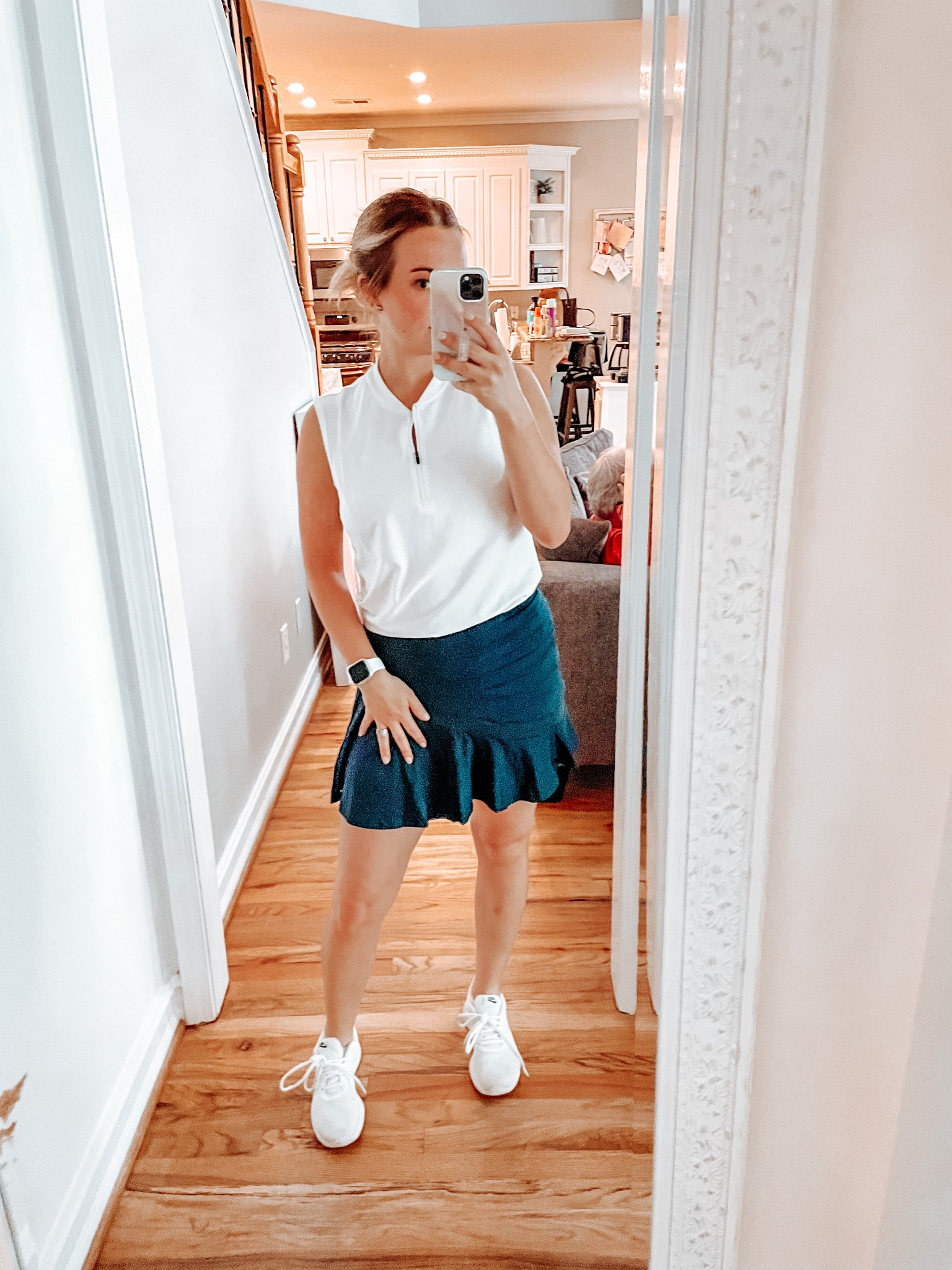 Golf girlie. Size medium in both top and bottom. One of my fave skirts!

#LTKStyleTip #LTKActive #LTKFitness