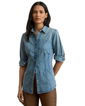 Ralph Lauren Denim Shirt  | Bloomingdale's Women | Bloomingdale's (US)