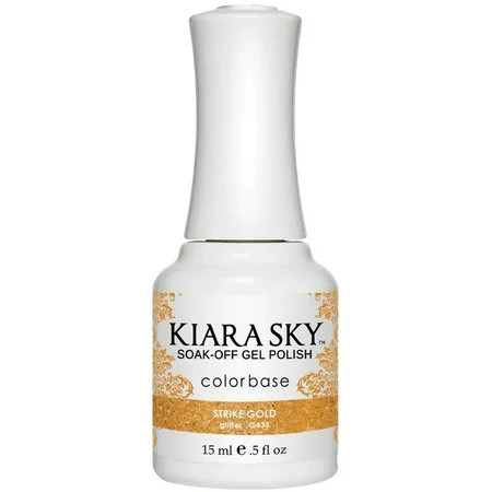 Kiara Sky - Soak Off Gel Polish Color - STRIKE GOLD | Walmart (US)