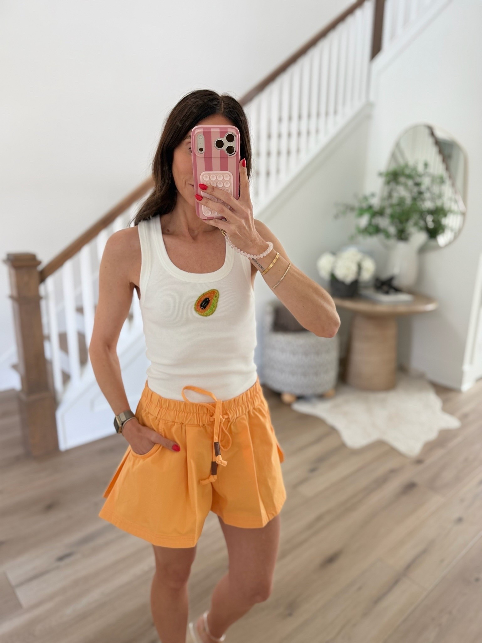 This white tank is such a cute summer staple. The soft fabric and relaxed fit make it perfect for warm days, and it pairs effortlessly with shorts, jeans, or skirts for a laid-back, everyday look.

Use code ANNAB20 for 20% off $100+

White summer tank, Casual summer top, Lightweight tank, Summer outfit idea, Everyday fashion, Vacation outfit, Easy summer style, Comfortable top, Summer wardrobe staple, annabrstyle

#LTKootd #LTKSeasonal #LTKTravel