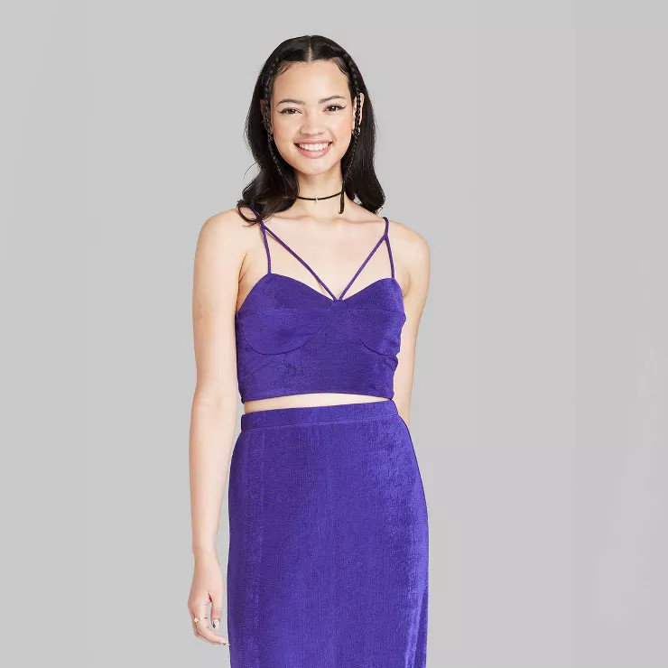 Women's Corset Tiny Top - Wild Fable™ | Target