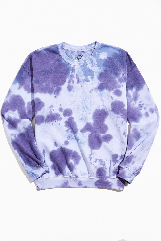 Neon Riot Core Tie-Dye Crew Neck Sweatshirt | Urban Outfitters (US and RoW)