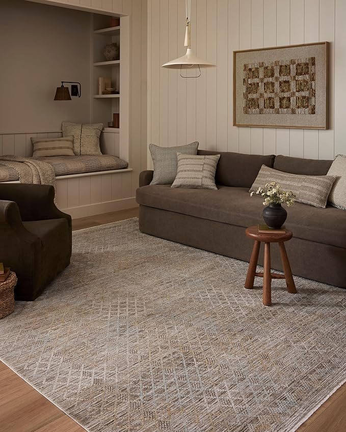 Loloi Amber Lewis Cali Collection CIL-03 Taupe/Multi 7'-10" x 10' Area Rug | Amazon (US)