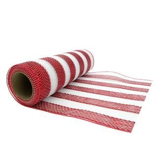 Red & White Striped Mesh by Celebrate It™ | Michaels Stores