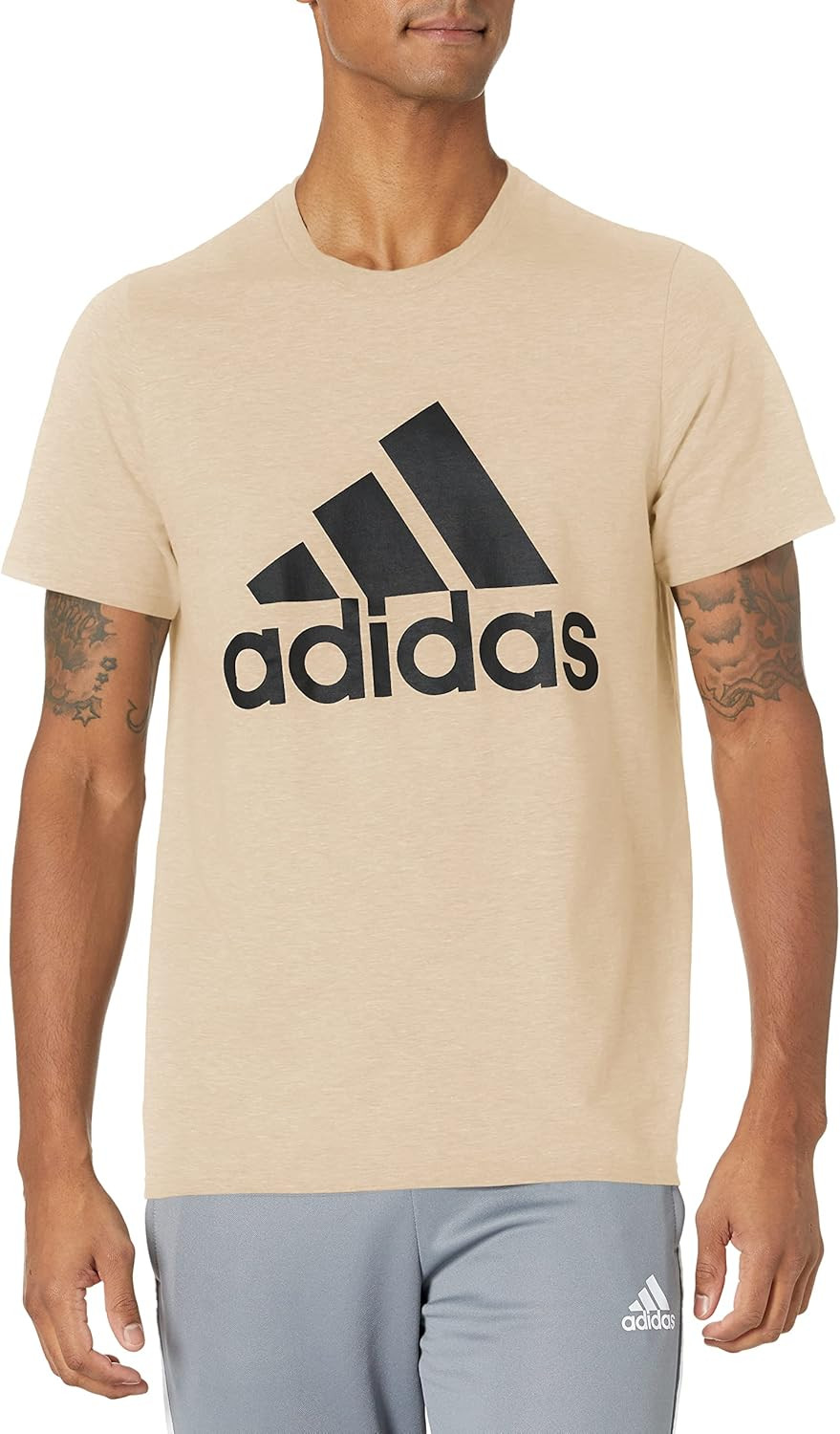 adidas Men's Basic Badge Of Sport Tee | Amazon (US)