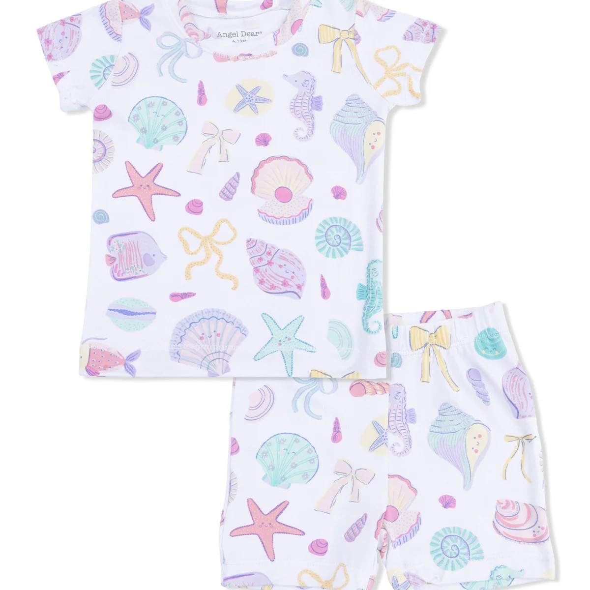 Short Loungewear Set, Beach Days | SpearmintLOVE