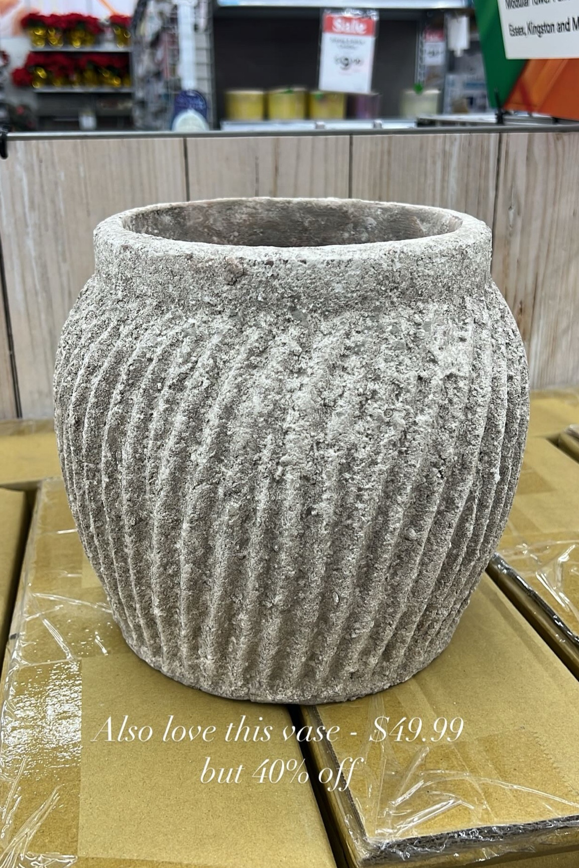 Michael’s vase

