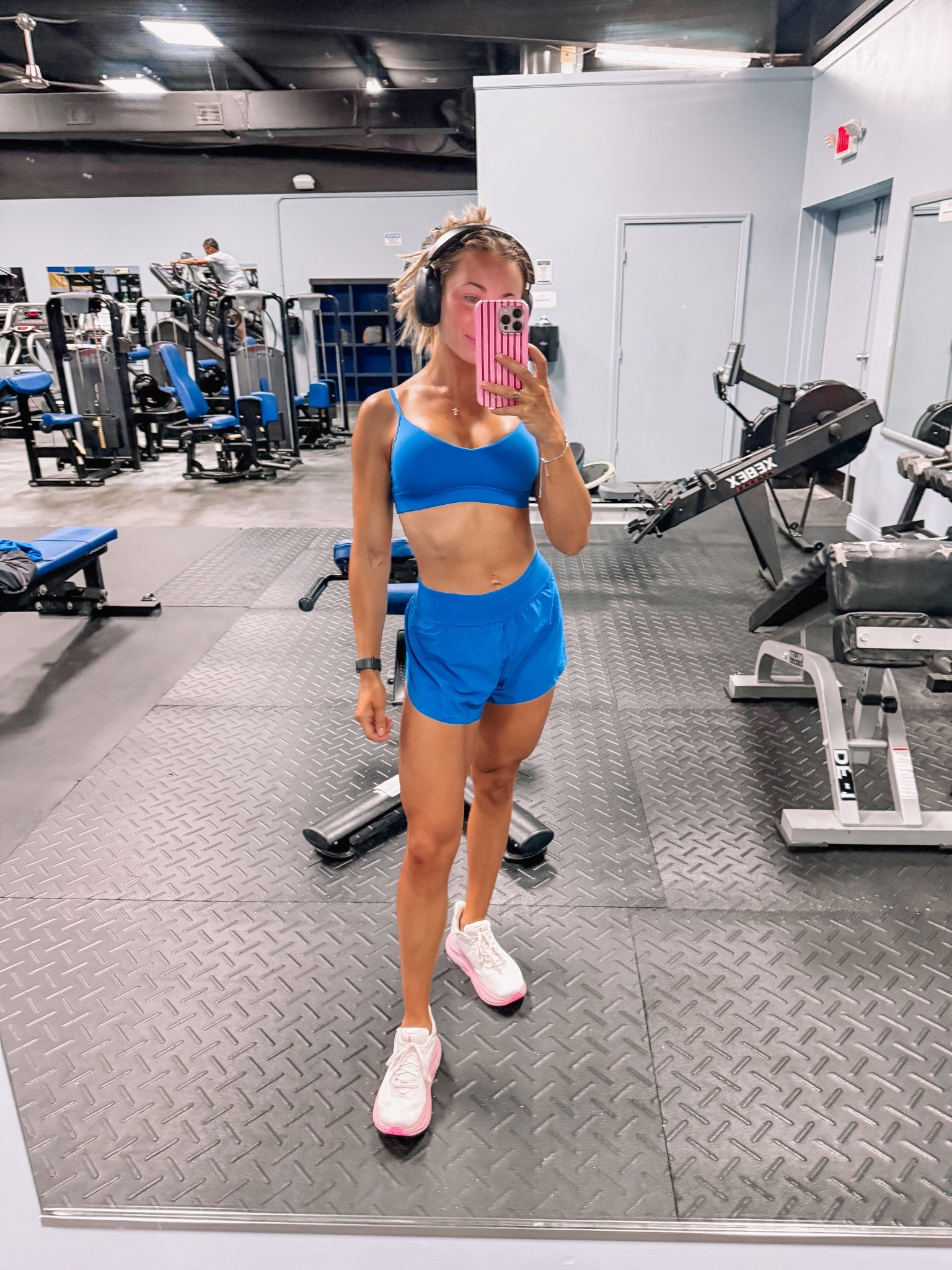 This amazon workout set feels JUST like Lululemon and the price is so good!!!! I am SO impressed! Wearing an XS in everything. #amazonactive #amazonfinds 

#LTKTravel #LTKActive #LTKFindsUnder50