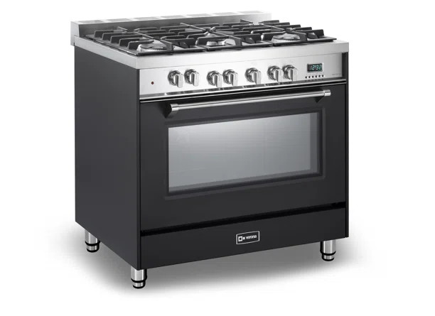 Verona Prestige 36" 4 cu. ft. Freestanding Dual Fuel Range | Wayfair | Wayfair North America