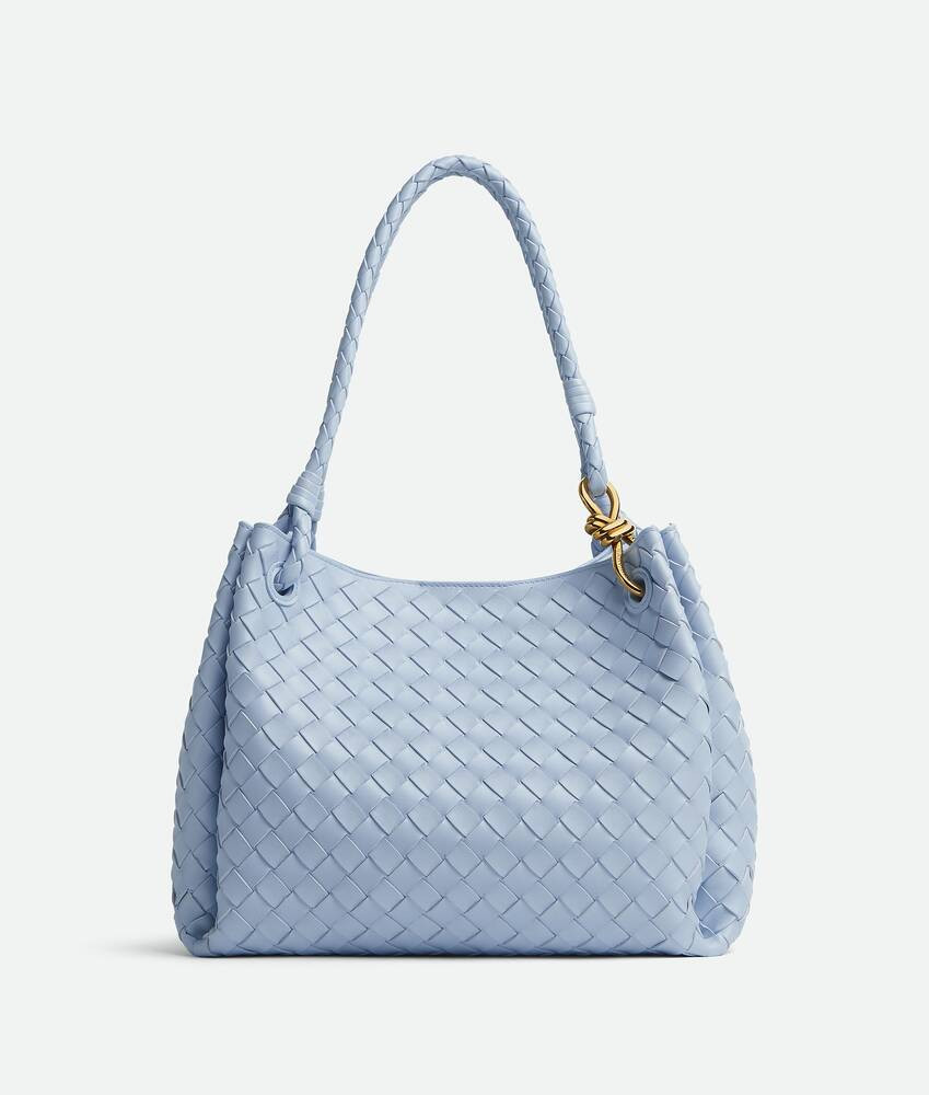 Bottega Veneta® Women's Large Parachute in Lunar. Shop online now. | Bottega Veneta