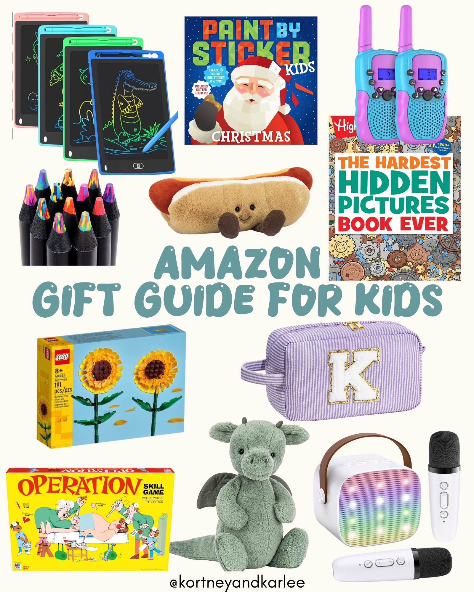 Amazon Gift Guide for Kids!

Kortney and Karlee | #kortneyandkarlee #LTKfindsunder50 #LTKfindsunder100 #LTKtravel 