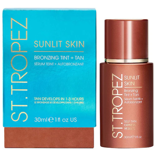 St. Tropez Sunlit Skin Bronzing Tint and Self Tan Face Serum | Sephora (US)