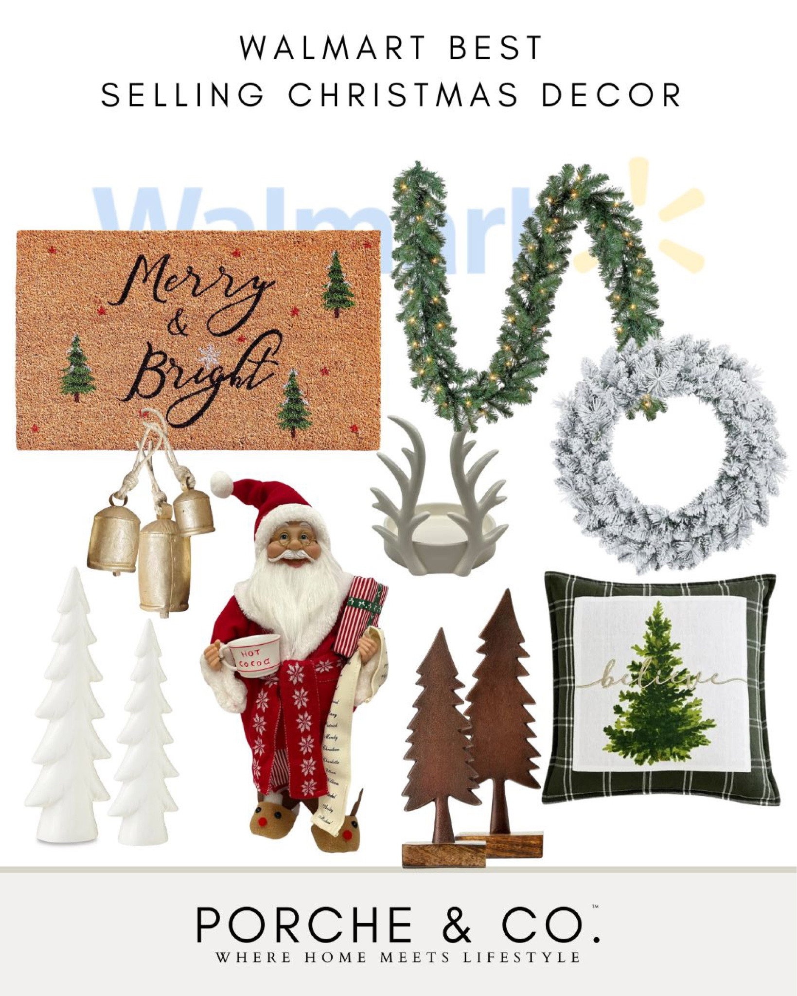 Walmart best sellers, viral Walmart Christmas decor, Christmas styling
#visionboard #moodboard #porcheandco

#LTKSeasonal #LTKhome #LTKHolidaySale
