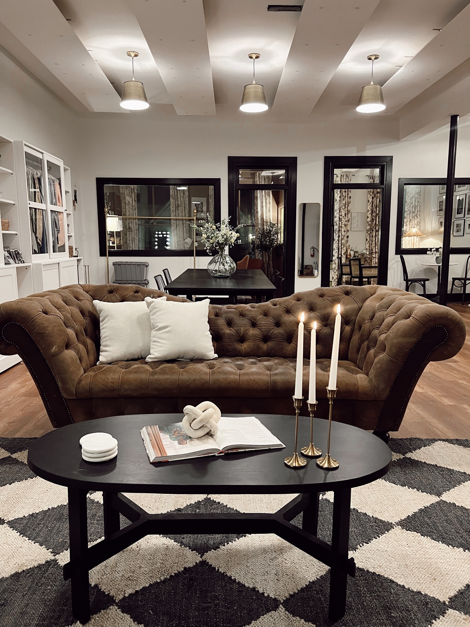 Living/sitting area at the Charleston Office 