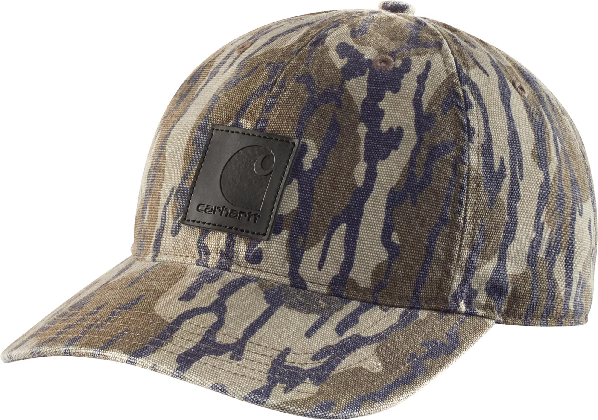 Carhartt Men's Mossy Oak Odessa Canvas Camo Hat, Mossy Oak Bottomland Camo | Dick's Sporting Goods