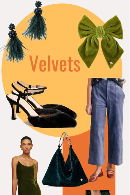 Holiday outfits: velvet edition! Want to sport velvet styles this holiday season? We found some beautiful earrings, pants, holiday dresses, bows, tops & bags for you!

#LTKHoliday #LTKSeasonal #LTKGiftGuide