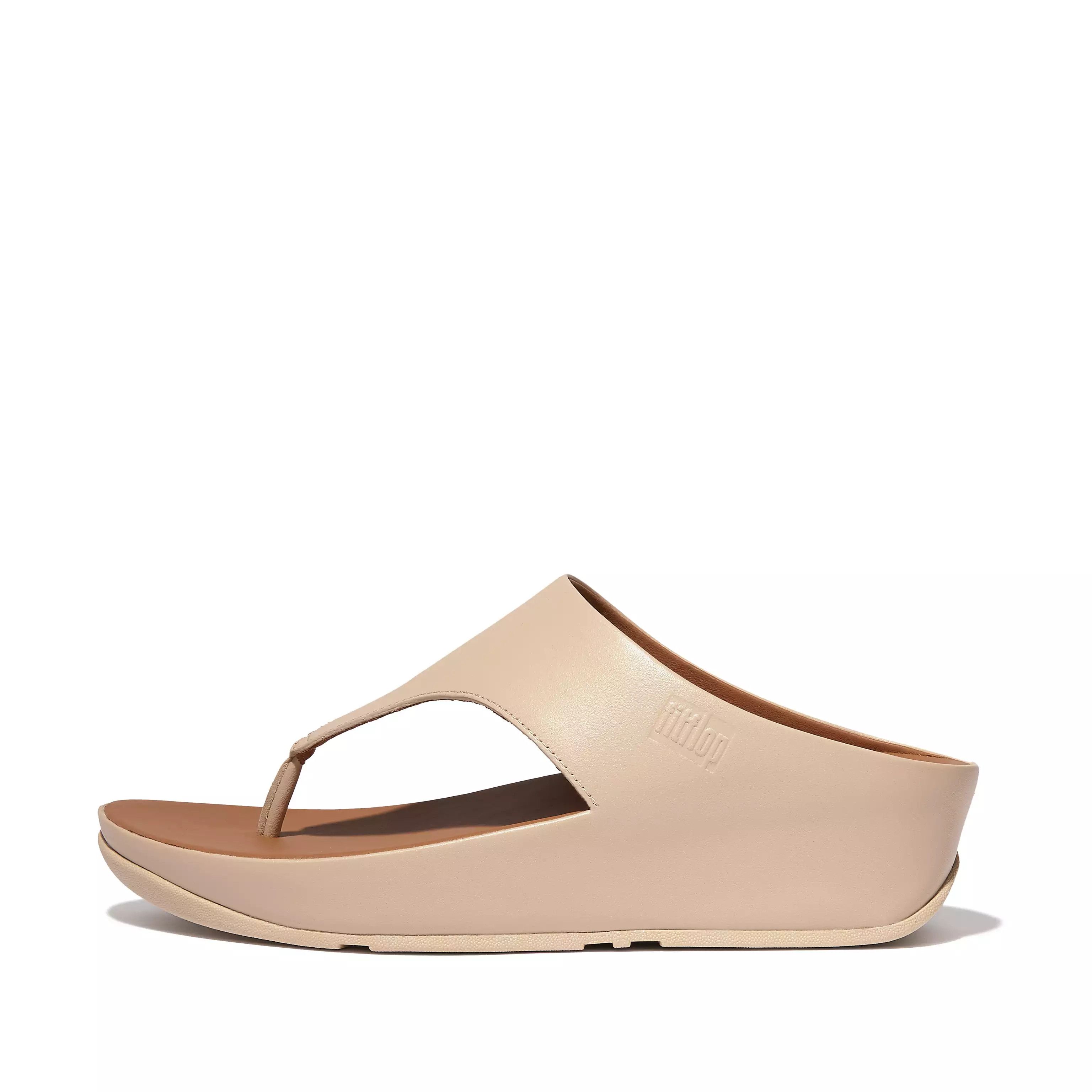 SHUV Leather Toe-Post Sandals | FitFlop (US)