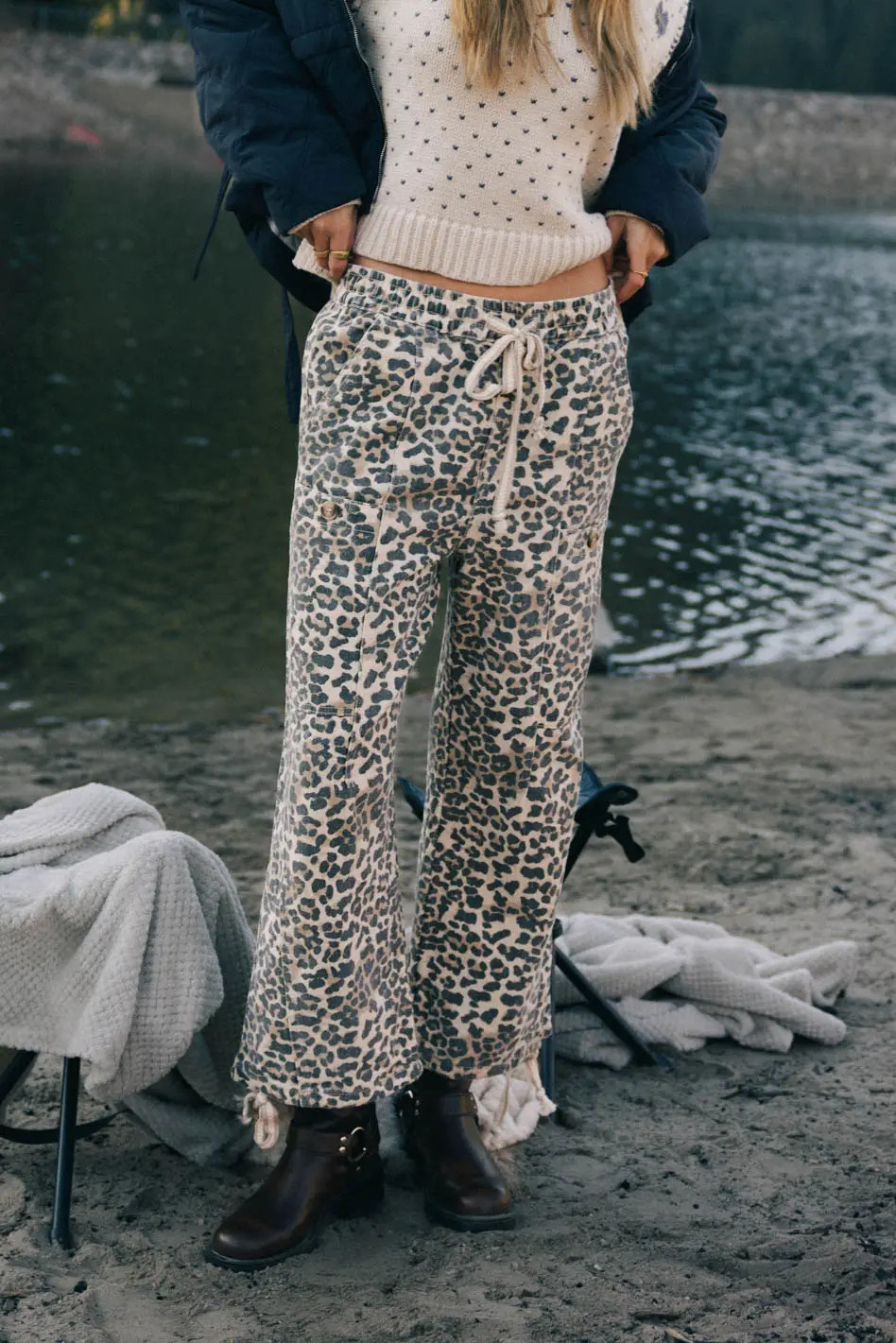 Robyn Pants in Leopard | Böhme US