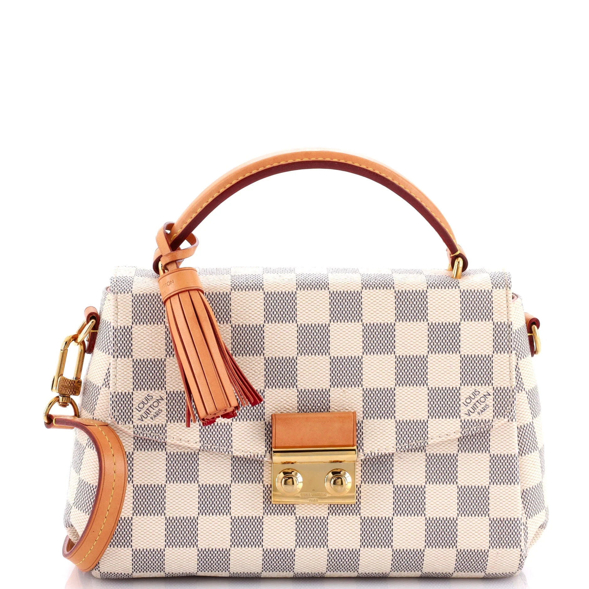 Croisette Handbag Damier | Shop Simon