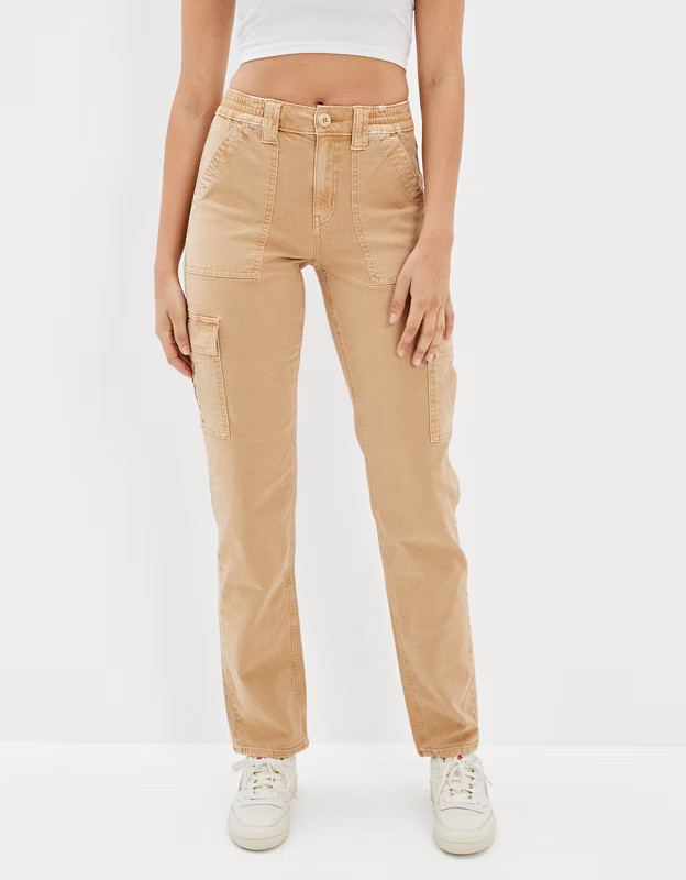 AE Stretch Cargo Straight Pant | American Eagle Outfitters (US & CA)