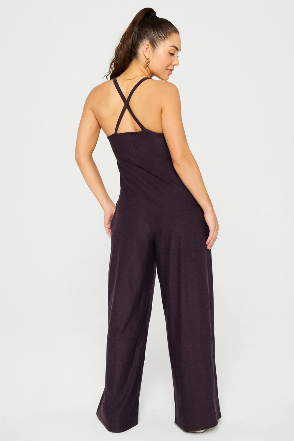 Cloud Jersey Wide Leg Onesie | Fabletics